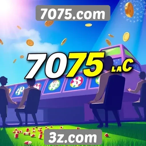 Experiência de jogo no site 7075.com